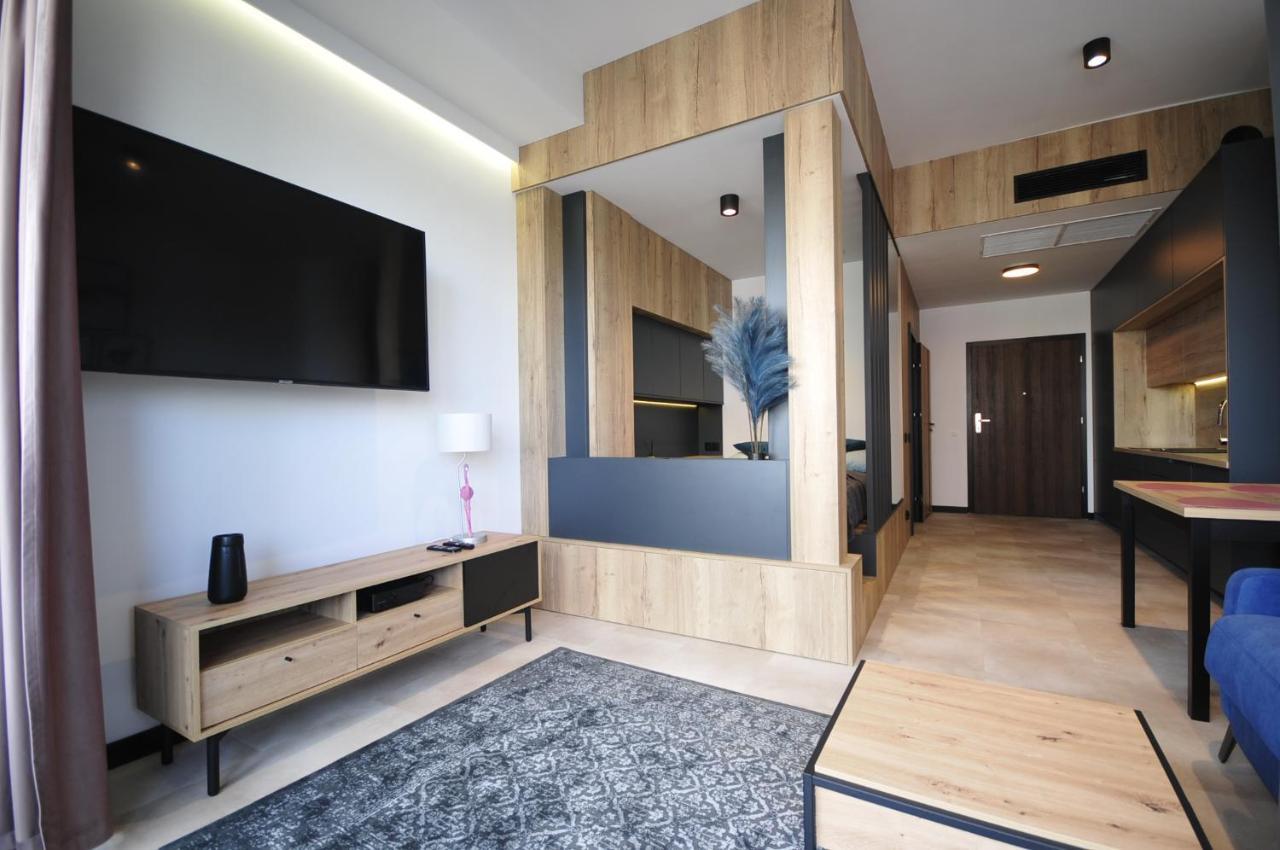 Apartament Flaming Hanza Tower Stettin Exterior foto