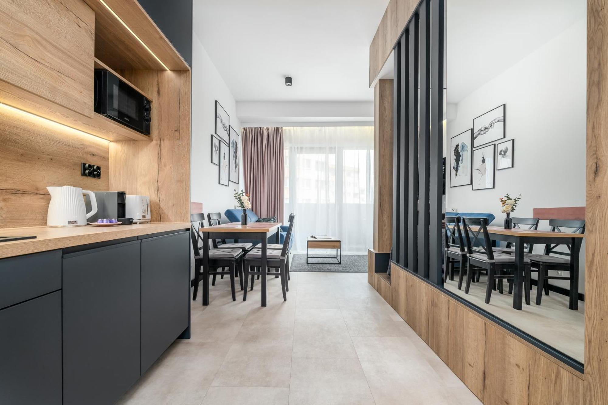 Apartament Flaming Hanza Tower Stettin Exterior foto